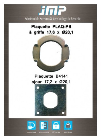 Klauenplatte 17,6 x Durchmesser 20,1 - Technischer Plan