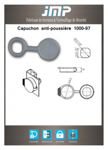 Staubkappe 1000-97 - Technischer Plan