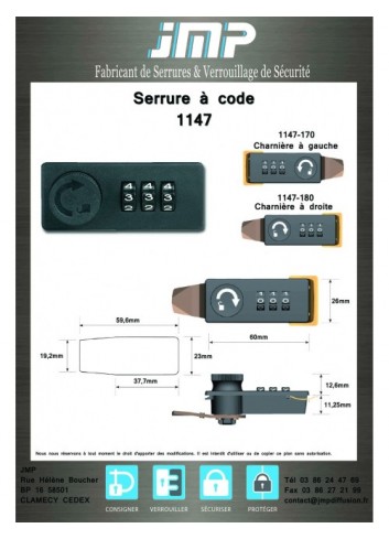 zahlencode 1147 - Technischer Plan