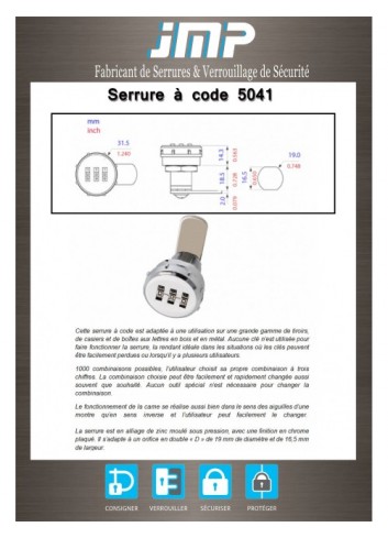 zahlencode 5041 - Technischer Plan