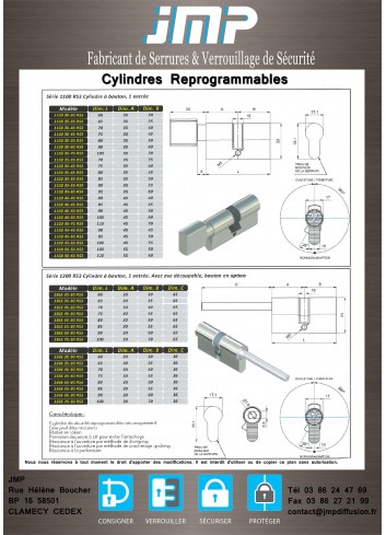 DOPPELZYLINDER RI1200S - Technischer Plan 1