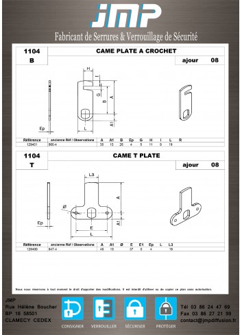 Riegel 1104 - Technischer Plan 2