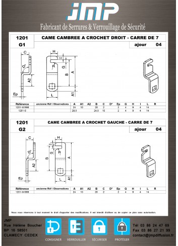 Riegel 1201 - Technischer Plan 3