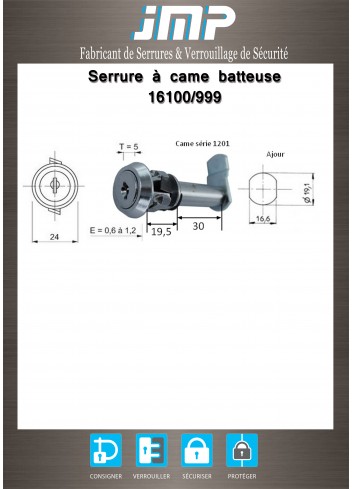 Hebelschlösser 16100/999 - Technischer Plan